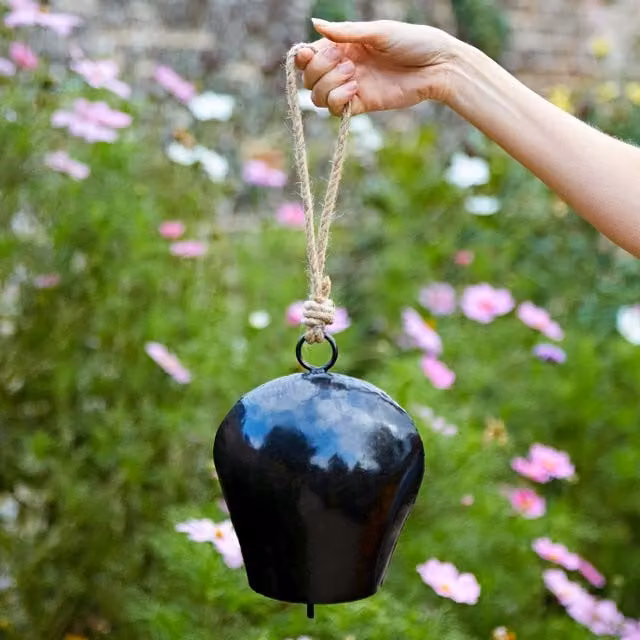 Paper High Large Black Iron Cow Bell – 1