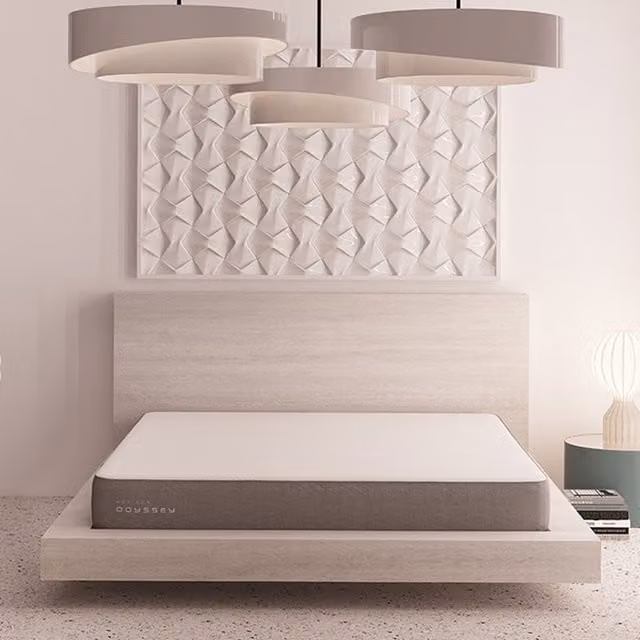 Horizon Odyssey 800 Pocket Memory Mattress in White and Grey, W: 150 cm, D: 200 cm