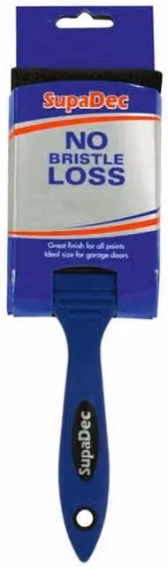 SupaDec No Bristle Loss Stainless Steel Brush in Blue
