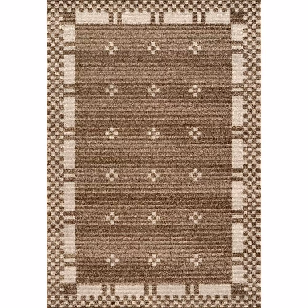 Livabliss Fifth Avenue Diamond Rug in Brown, W/D: 200 x 275 cm – 2