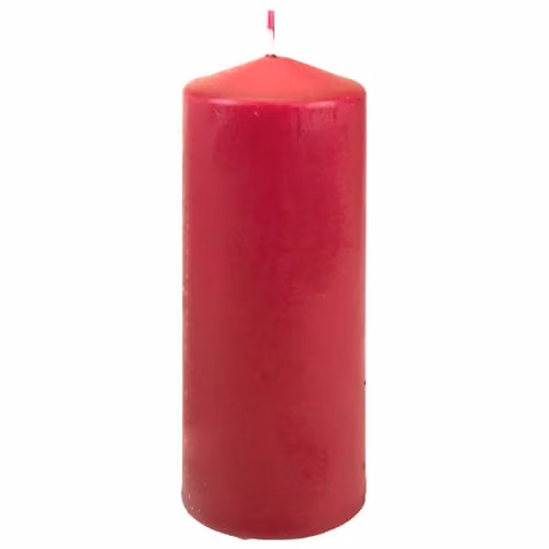 VFM e-Store Berry Royale Scented Red Pillar Candle, Height: 15 cm – 1
