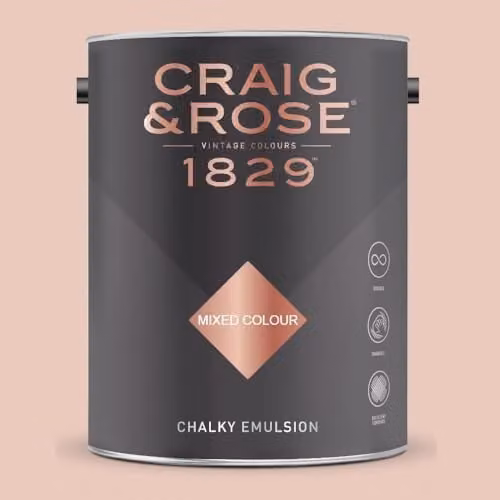Craig & Rose 1829 Chalky Emulsion Paint in Alhambra Stone, Matt Finish, 5 l