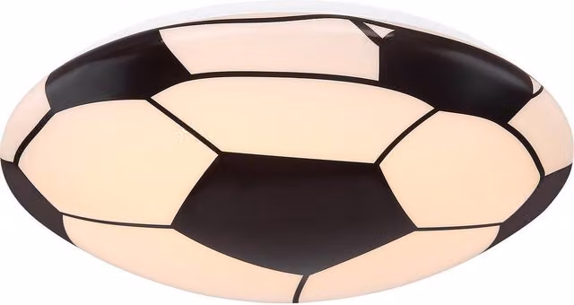 Globo Lighting Lemmi LED Sphere Flush Ceiling Light in White or Black with Warm White 3000K Light – 2