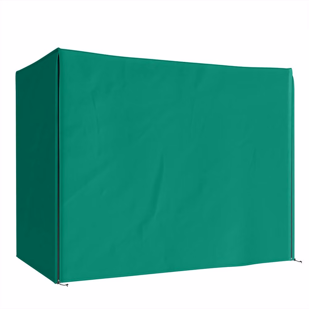 STILVORA Water-Repellent Garden Swing Bench Cover, Green, W: 220 cm, D: 125 cm – 4