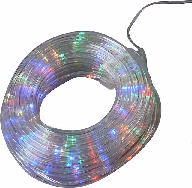 ValueLights LED RGB Multicolour Copper Rope Light in Copper and Grey