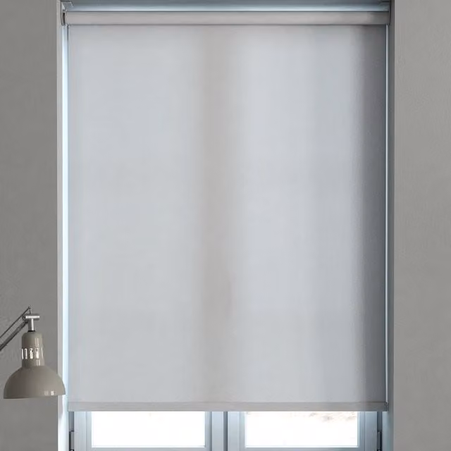Vieo Astor Made to Measure Semi-Transparent Roller Blind in White