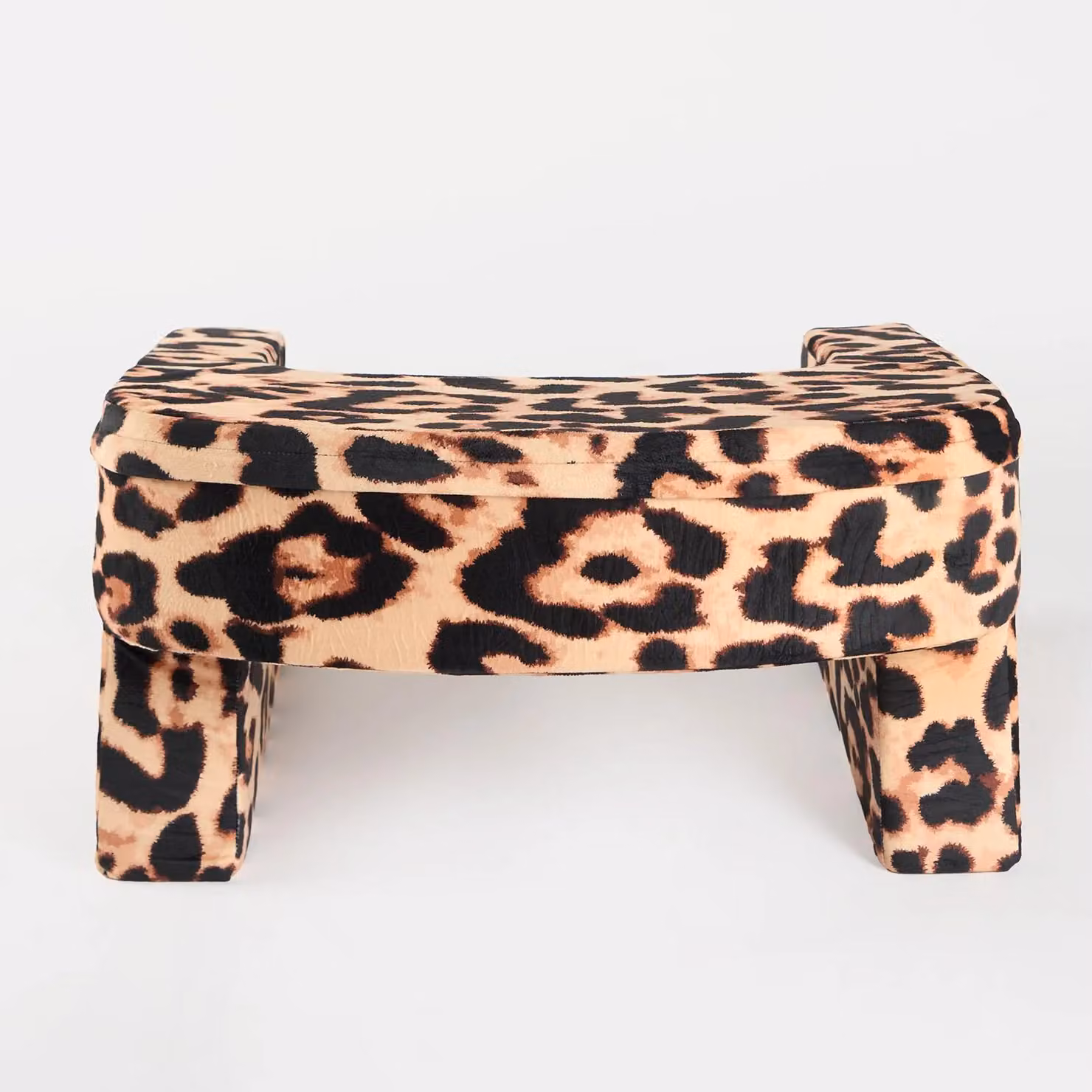 OHS Multicolour Leopard Print Gaming Desk Lap Pillow with Removable Cover – 3