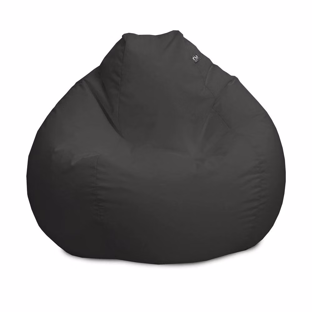 rucomfy Large Water Resistant Beanbag Chair for Adults in Grey – 3