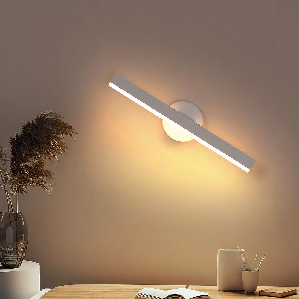Pheashine 12W LED Up and Down Wall Light in White with 3000K Warm White Light – 2