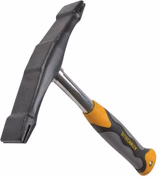 Roughneck Double Ended Scutch Hammer with Triple Injected Soft Grip Handle, 567g, Black and Multicolour – 2