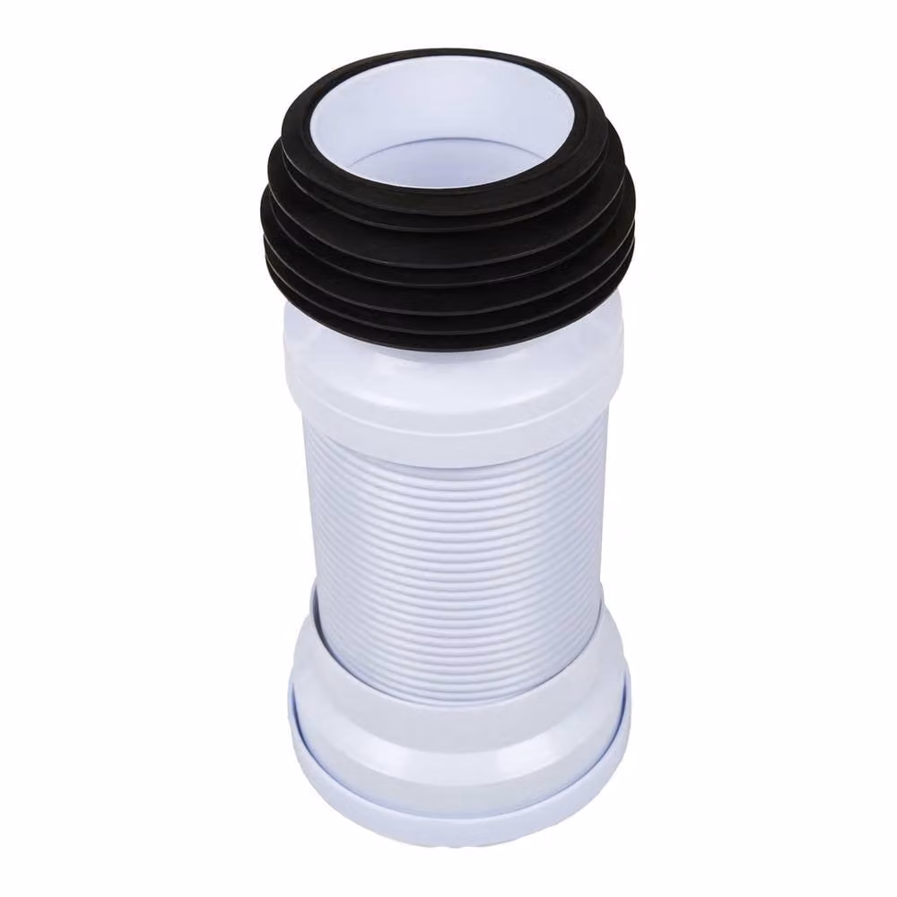 Securplumb White Flexible Plastic Toilet Pan Connector – 2