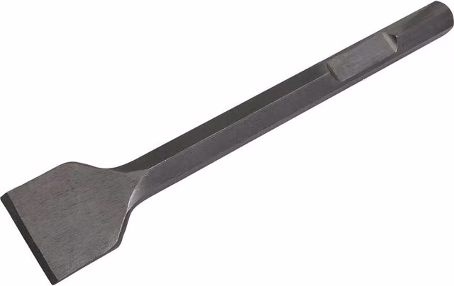 Bosch Flat Impact Chisel in Grey, W: 75 mm, H: 375 mm
