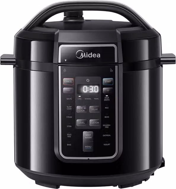 Livingandhome 9-in-1 Multi Pressure Cooker with Timer, 6L, Black