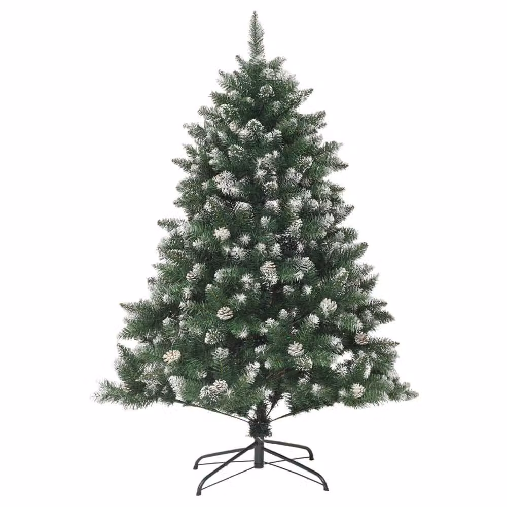 Berkfield Home Beautiful Artificial Green Christmas Tree with Stand, Height: 150 cm – 3