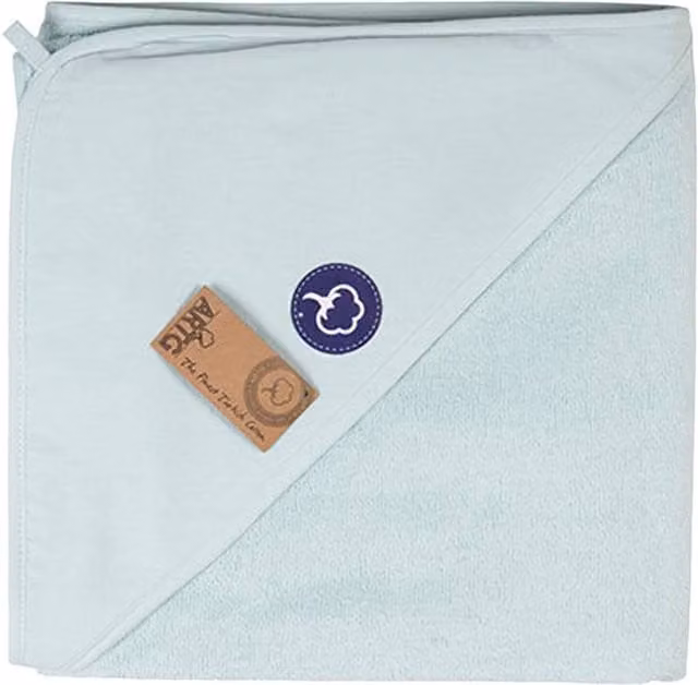 ARTG Print-Me Personalised Embroidered Hooded Cotton Towel in Green