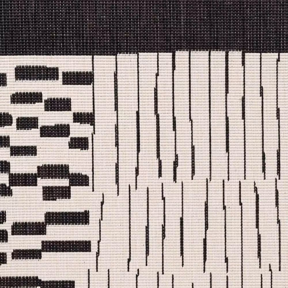 Ted Baker Acacia Reversible Geometric Indoor and Outdoor Rug in Black, W: 200 cm, D: 300 cm – 4
