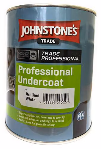 Johnstone's Trade Professional Undercoat Brilliant White 1 ltr