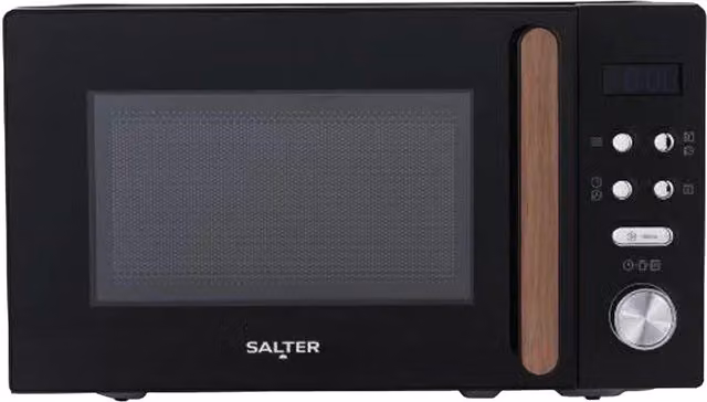 Salter Toronto 20L Digital Solo Countertop Microwave in Black