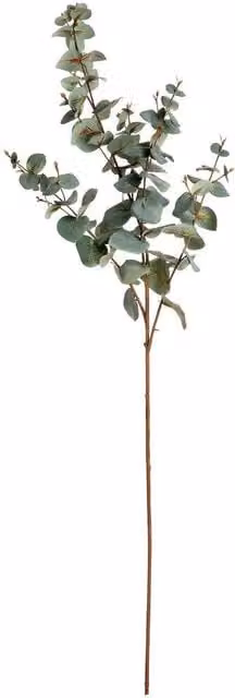 Hill Interiors Artificial Variegated Eucalyptus in Grey and Green