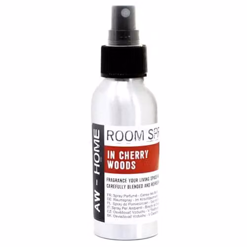 Ancient Wisdom Cherry Woods Room Spray, 100ml, Silver
