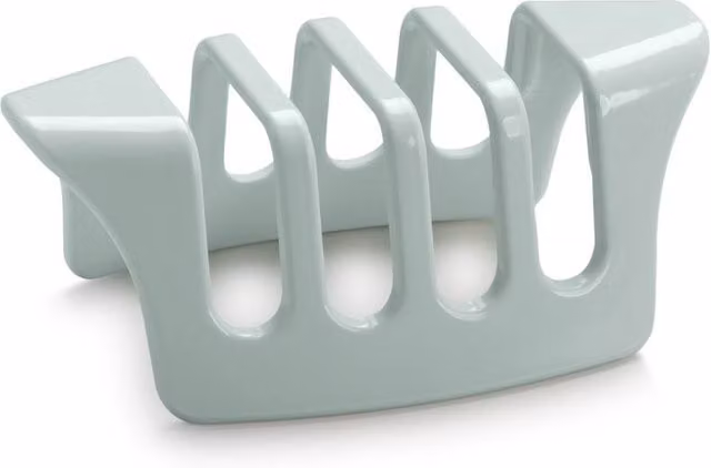 Zeal Melamine Four Slice Toast Rack in Green – 1