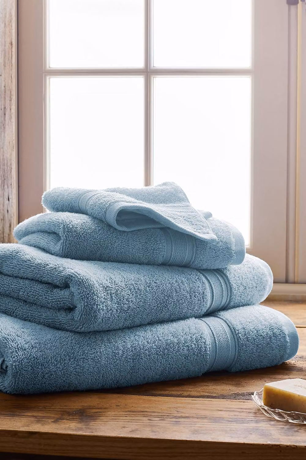 CHRISTY Serene 8 Piece Combed Cotton Towel Bale in Pale Blue – 2