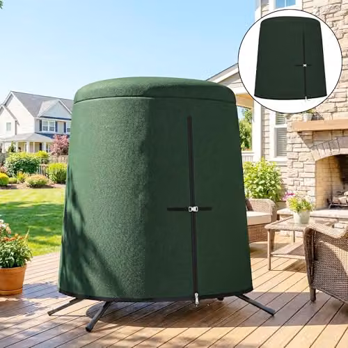 Outsunny Green Hanging Egg Chair Cover with Zipper, W/D/H: 196 x 200 x 230 cm – 6