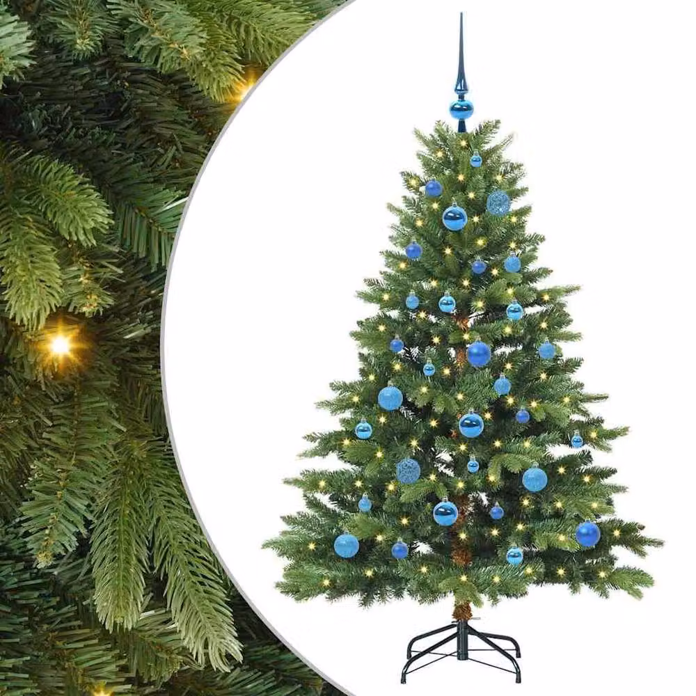 Berkfield Home Artificial Green Christmas Tree with 150 LEDs, Height: 150 cm – 2