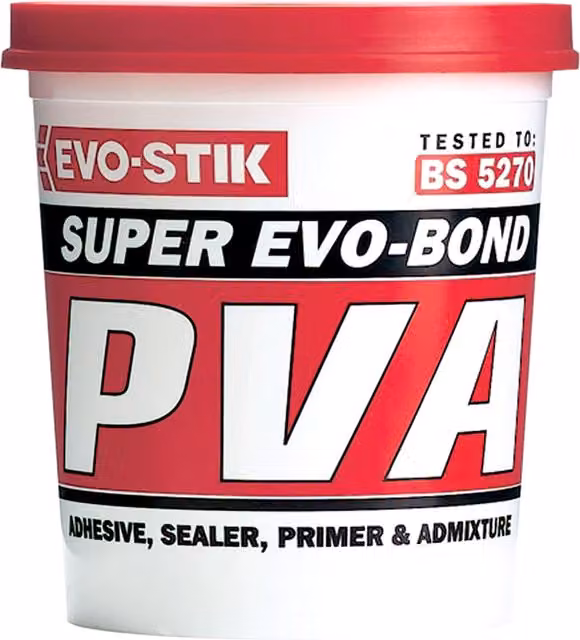Evo-Stik Super Evo Bond White PVA Synthetic Resin Glue, 1 l