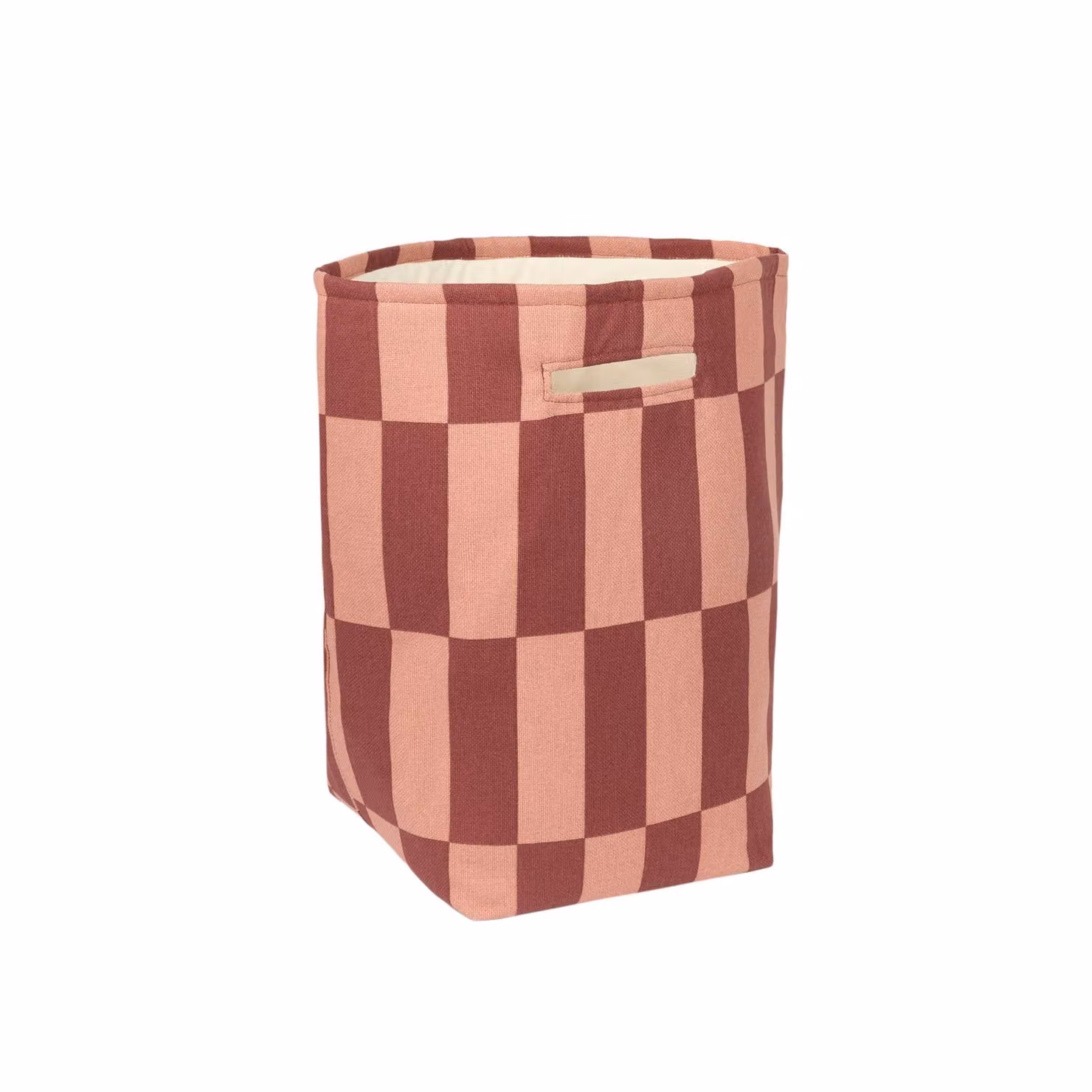 Nobodinoz Large Vibes Fabric Storage Basket in Red – 2