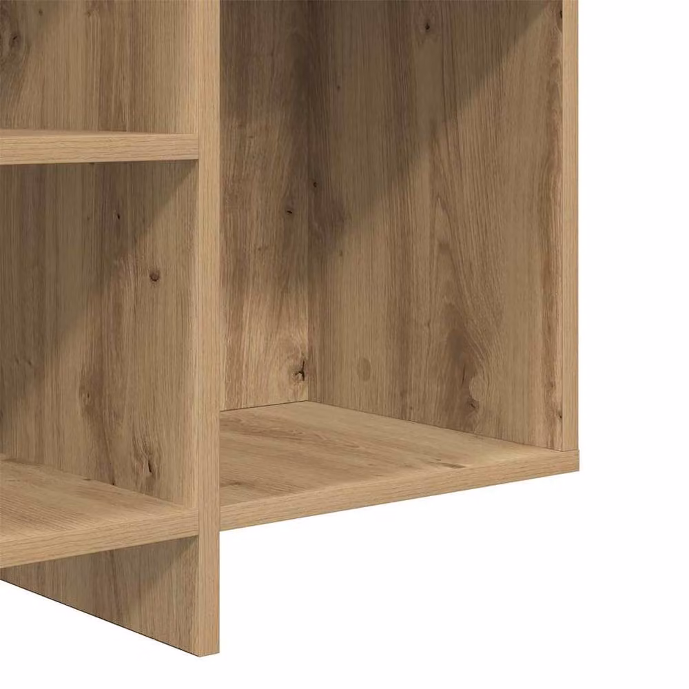 Berkfield Home Artisan Oak Sideboard in Brown, W/D/H: 120 x 30 x 75 cm – 5