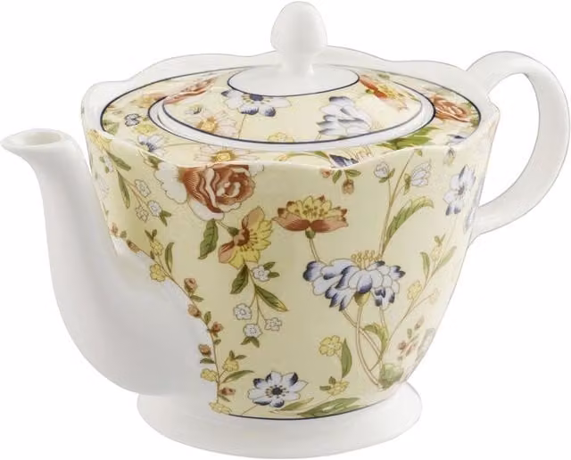 Aynsley Cottage Garden Multicolour Floral Bone China Teapot