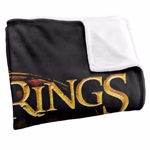 Warner Bros. The Lord Of The Rings Frodo Sam Band Super Soft Fleece Throw Blanket, Multicolour, W: 152 cm, D: 127 cm – 2