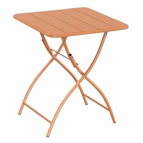 Core Products Rimini Folding Bistro Table, Powder-Coated Alloy Steel, W/D/H: 60 x 60 x 73.5 cm – 1