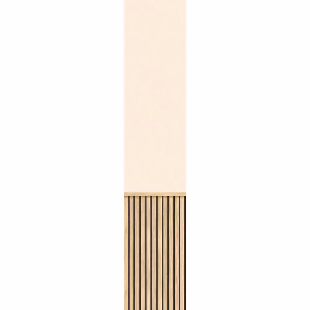 Hoopla Walls Ash Wood Slat Texture Wallpaper in Beige, 10m Roll – 2