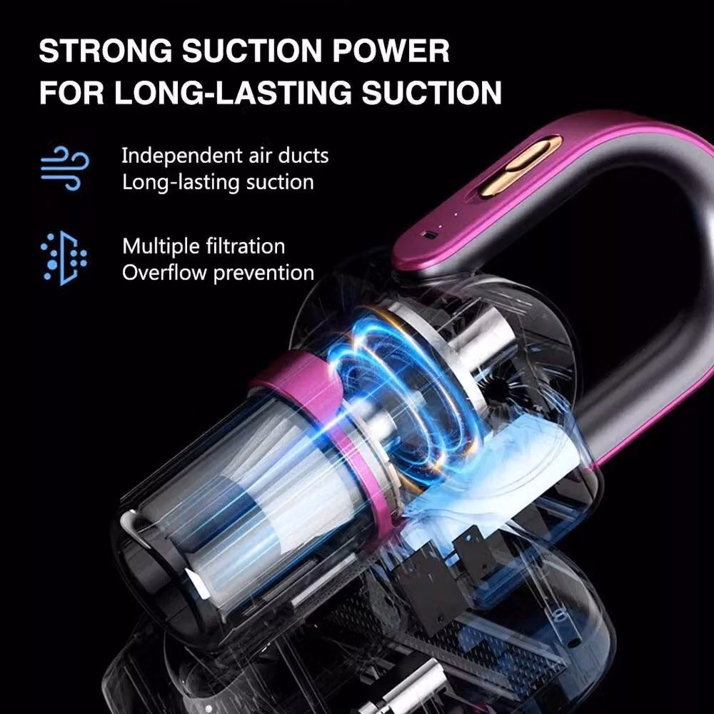 Nordara 4 in 1 Cordless Stick Handheld Bagless Vacuum Cleaner with HEPA Filter in Purple – 3