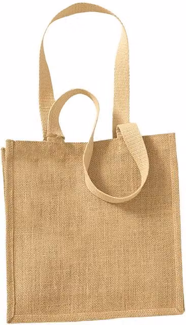 Westford Mill Compact Tote Bag in Beige/Sand, W/D/H: 30 x 30 x 12 cm