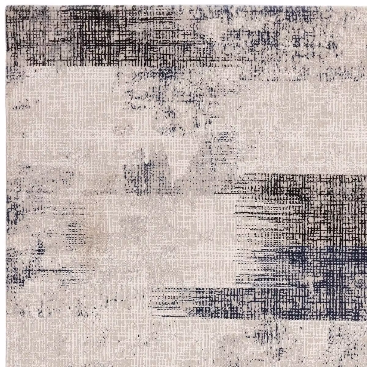 The Rug Shop UK Blue Modern Abstract Easy to Clean Area Rug W: 200 cm, D: 290 cm – 2