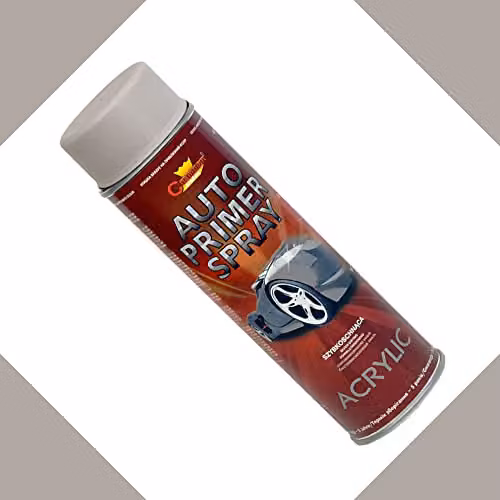 Sola Grey Acrylic Auto Primer Spray, 2 x 500 mL Anti-Corrosion Undercoat for Metal and Steel – 3