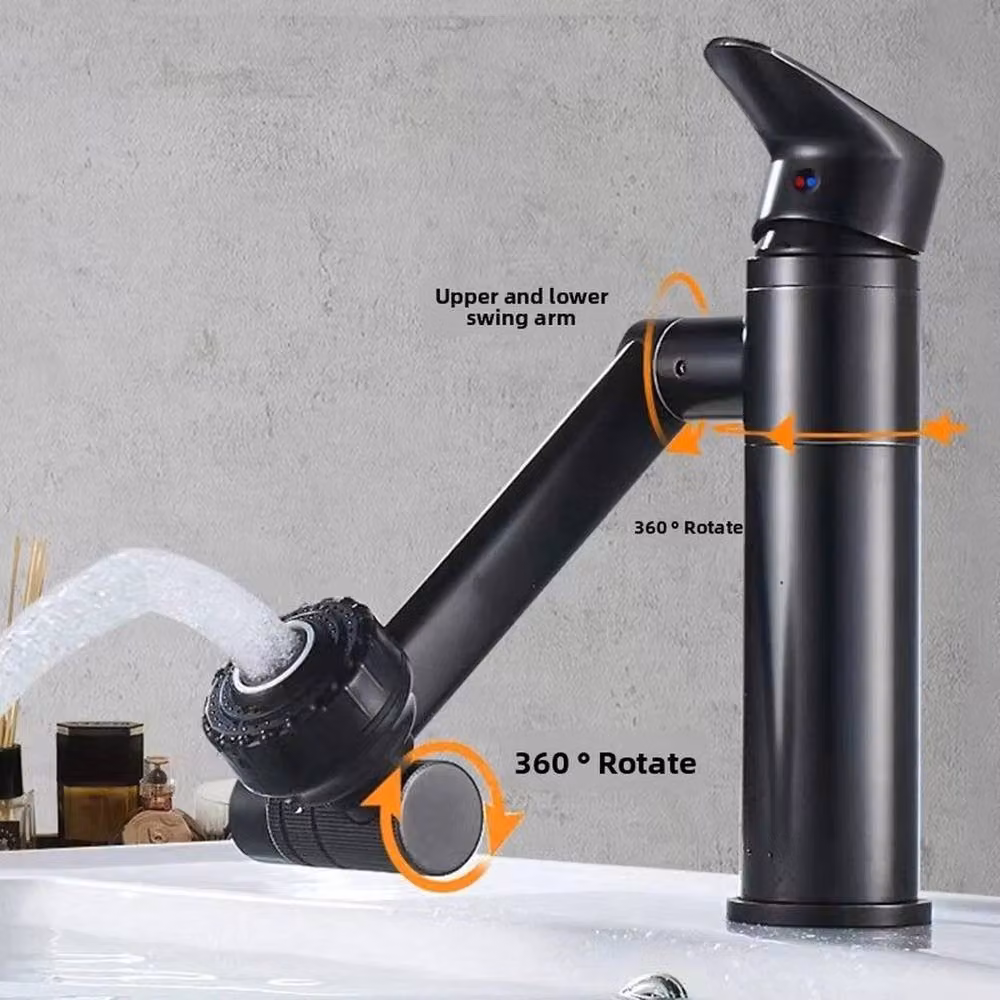 KORVIXA Matt Black Single Lever Kitchen Sink Mono Mixer Tap with Filtered Water Function – 5