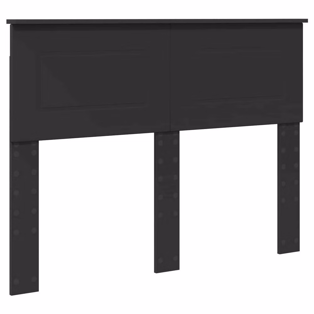 Berkfield Home Modern Bed Frame with Headboard and Lift Up Base in Black, W/D/H: 120 x 190 cm, Engineered Wood – 3