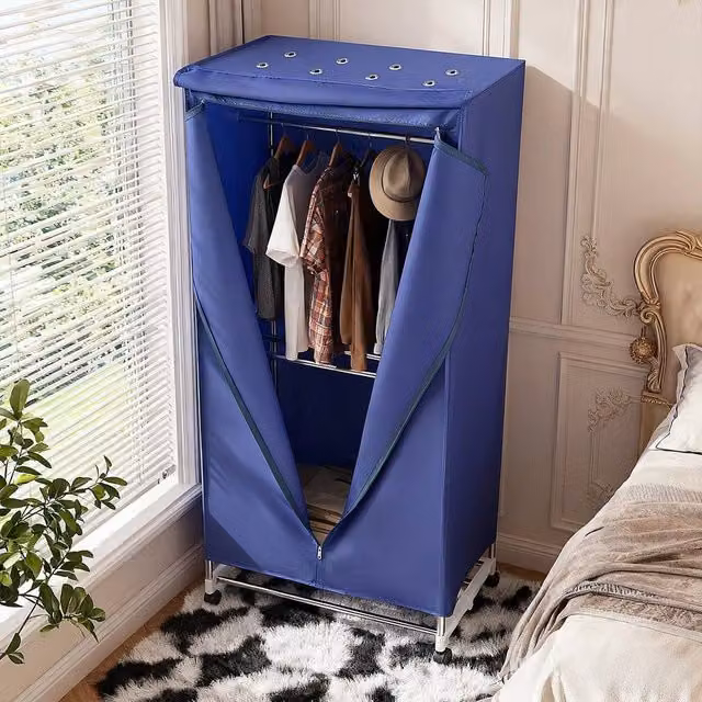 EONLION Electric Heated Clothes Dryer in Blue