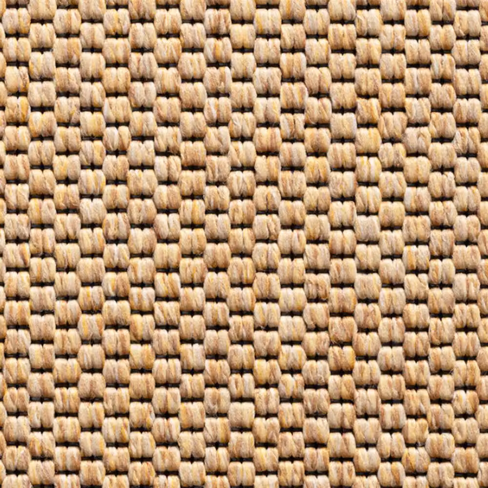 RainbowHome Marlowe Stair Runner in Brown with 100% Cotton Black Border, W: 50 cm, L: 600 cm – 3