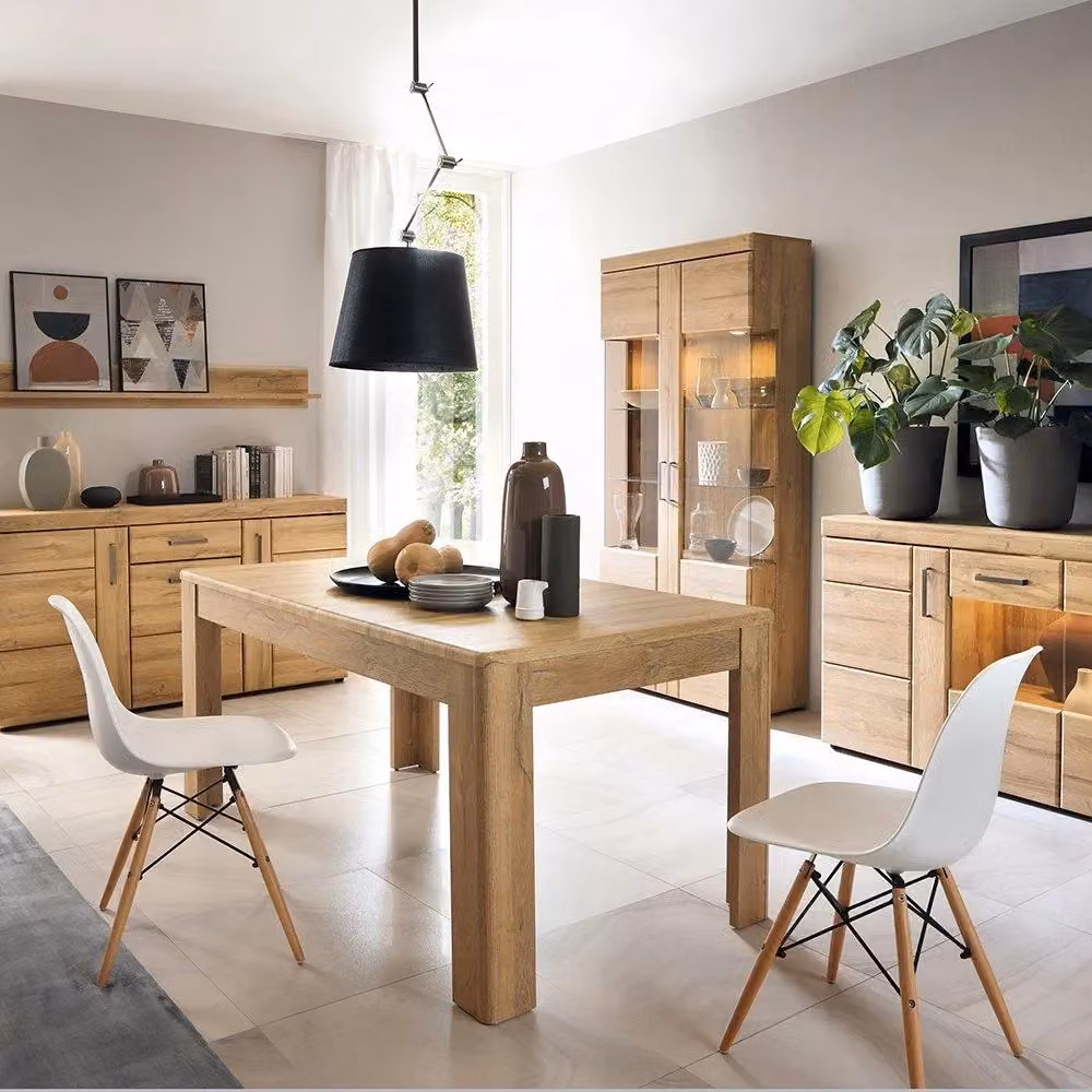 Furniture To Go Cortina Brown Extendable Rectangular Dining Table – 3
