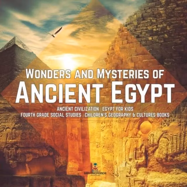 Baby Professor Wonders and Mysteries of Ancient Egypt Multicolour Paper Book