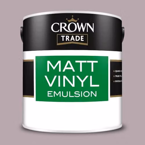 Crown Trade Sweet Dreams Matt Vinyl Dispersion Paint, Multicolour, 2.5l – 2