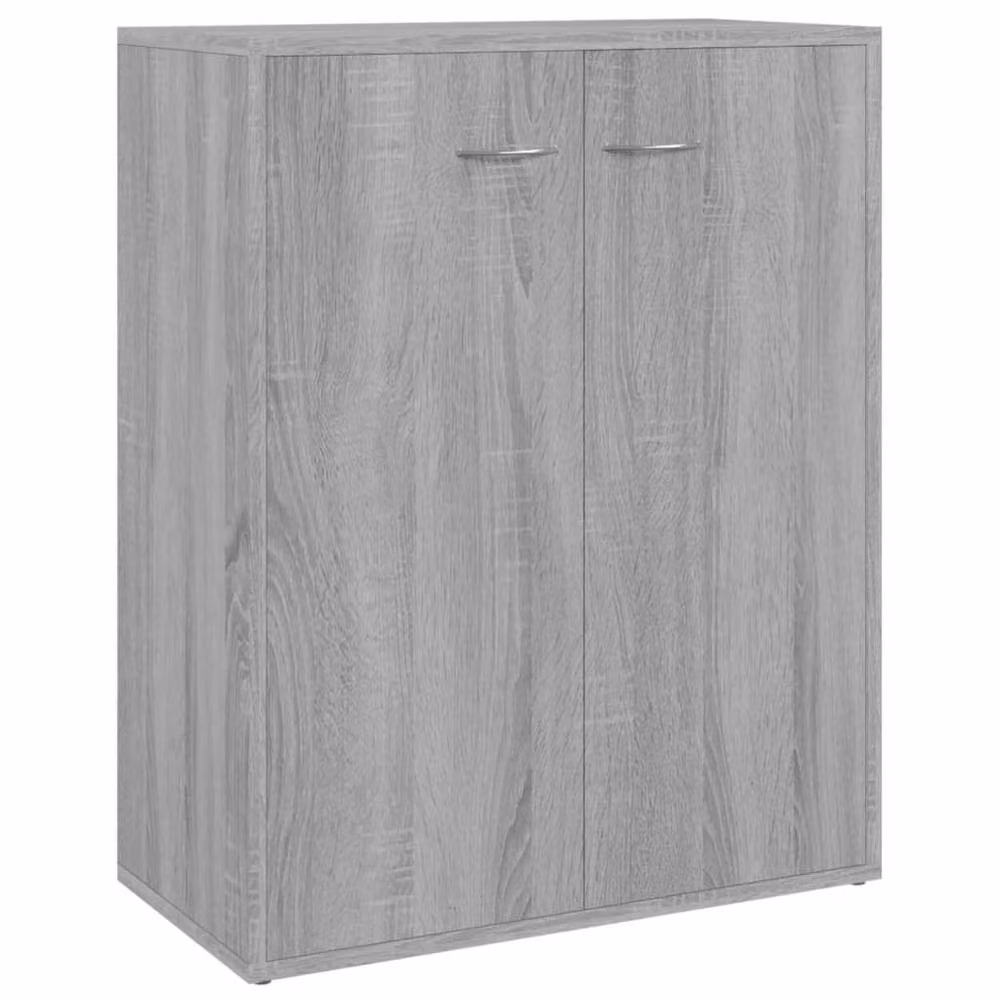 Berkfield Home Grey Sonoma Sideboard in Engineered Wood, W: 60 cm, D: 30 cm, H: 75 cm – 2