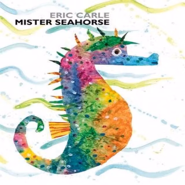 Eric Carle Mister Seahorse Multicolour Paperback Book