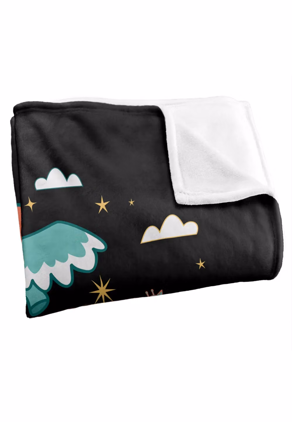 Logovision Harry Potter Magical Creatures Super Soft Fleece Throw Blanket, White and Multicolour, W/D/H: 152 x 127 x 1 cm – 3