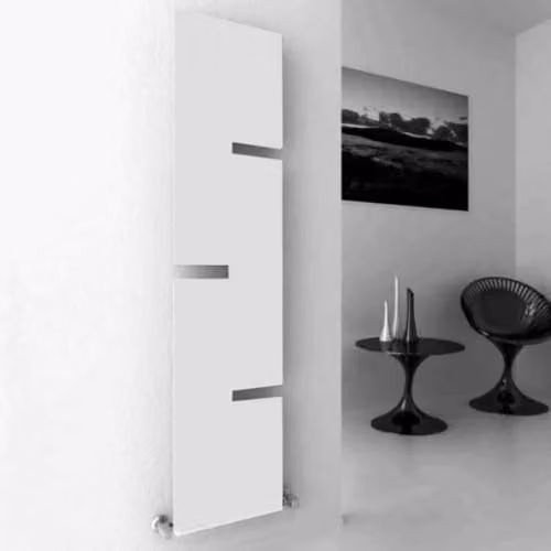Bathroom Kingdom Reina Fiore Designer Radiator in White or Anthracite, H: 179 cm, W: 49 cm